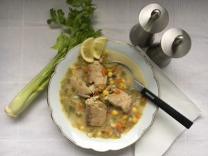 Suppen-Rezept: Fischsuppe mit Mais